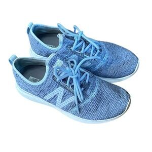 NEW BALANCE Womens Gray Blue Athletic Sneakers Running Shoes Size US 6